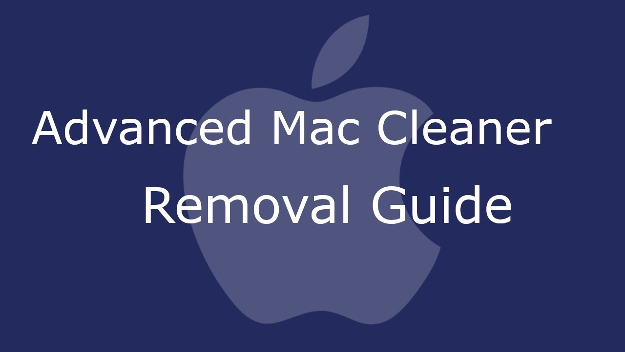 uninstall advanced mac cleaner on macbook